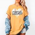 Baseball Mama Scribble Heart Baseball Mom Sports Team Tball Women's Comfort Colors T-Shirt Mustard Baseball Mama Scribble Heart Baseball Mom Sports Team Tball Women's Comfort Colors T-Shirt Mustard
