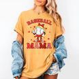 Baseball Mama Sports Mom Baseball Valentine Drip Girls Women Women's Comfort Colors T-Shirt Mustard Baseball Mama Sports Mom Baseball Valentine Drip Girls Women Women's Comfort Colors T-Shirt Mustard