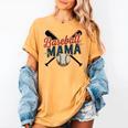 Baseball Mama Squad Proud Sports Mom Game Day Women's Comfort Colors T-Shirt Mustard Baseball Mama Squad Proud Sports Mom Game Day Women's Comfort Colors T-Shirt Mustard