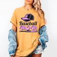 Baseball Mom Club Cool Women's Comfort Colors T-Shirt Mustard