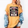 Baseball Mom Dog Mother's In My Baseball Mom Era Women's Comfort Colors T-Shirt Mustard Baseball Mom Dog Mother's In My Baseball Mom Era Women's Comfort Colors T-Shirt Mustard