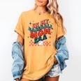 In My Baseball Mom Era Groovy Mom Baseball Mama Mother's Day Women's Comfort Colors T-Shirt Mustard In My Baseball Mom Era Groovy Mom Baseball Mama Mother's Day Women's Comfort Colors T-Shirt Mustard