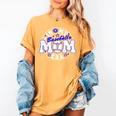 Baseball Mom Era Player Mother Game Day Women's Comfort Colors T-Shirt Mustard Baseball Mom Era Player Mother Game Day Women's Comfort Colors T-Shirt Mustard