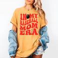 In My Baseball Mom Era Red Women's Comfort Colors T-Shirt Mustard In My Baseball Mom Era Red Women's Comfort Colors T-Shirt Mustard