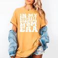 In My Baseball Mom Era Retro Groovy Baseball Women's Comfort Colors T-Shirt Mustard In My Baseball Mom Era Retro Groovy Baseball Women's Comfort Colors T-Shirt Mustard