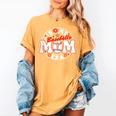 Baseball Mom Era For Women Player Mother Women's Comfort Colors T-Shirt Mustard