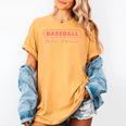 Baseball Mom Forever Baseball Mom Women's Comfort Colors T-Shirt Mustard Baseball Mom Forever Baseball Mom Women's Comfort Colors T-Shirt Mustard