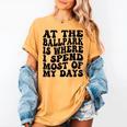 Baseball Mom Good For Baseball Boys Kids Men Women Women's Comfort Colors T-Shirt Mustard Baseball Mom Good For Baseball Boys Kids Men Women Women's Comfort Colors T-Shirt Mustard