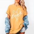 Baseball Mom Heart Game Day Mother's Day Player Women's Comfort Colors T-Shirt Mustard