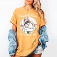 Baseball Mom It's Not For The Weak Funny Baseball Mom Women Women's Comfort Colors T-Shirt Mustard