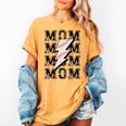 Baseball MOM Lightning Bolt Tshirt Retro Women's Comfort Colors T-Shirt Mustard