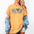 Baseball Mom Love My Boy Retro Casual Letter Print Women's Comfort Colors T-Shirt Mustard Baseball Mom Love My Boy Retro Casual Letter Print Women's Comfort Colors T-Shirt Mustard