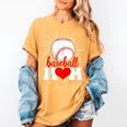 Baseball Mom Mama Mother's Day Sport Lover Women's Comfort Colors T-Shirt Mustard Baseball Mom Mama Mother's Day Sport Lover Women's Comfort Colors T-Shirt Mustard