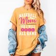 Baseball Mom Baseball Pitcher Bat Gloves Baseball Player Women's Comfort Colors T-Shirt Mustard Baseball Mom Baseball Pitcher Bat Gloves Baseball Player Women's Comfort Colors T-Shirt Mustard