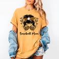 Baseball Mom Baseball Player Mom Women's Comfort Colors T-Shirt Mustard Baseball Mom Baseball Player Mom Women's Comfort Colors T-Shirt Mustard