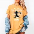 Baseball Mom My Son Will Be Waiting For You At Home Women's Comfort Colors T-Shirt Mustard