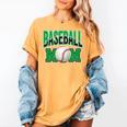 Baseball Mom Sports Green Women's Comfort Colors T-Shirt Mustard Baseball Mom Sports Green Women's Comfort Colors T-Shirt Mustard