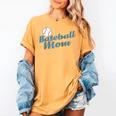 Baseball Mom Team Ball Sports Fan Raglan Baseball Tee Women's Comfort Colors T-Shirt Mustard