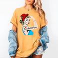Baseball Mom Woman Baseball Sport Lover Women's Comfort Colors T-Shirt Mustard Baseball Mom Woman Baseball Sport Lover Women's Comfort Colors T-Shirt Mustard