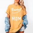 Baseball Mom For Women Family Matching Players Team Mommy Women's Comfort Colors T-Shirt Mustard