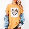 Baseball Moms Always Salty Mommy Women's Comfort Colors T-Shirt Mustard