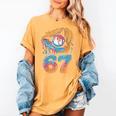 Baseball Player 67 Number 67th Sports Ice Cream Drip Women's Comfort Colors T-Shirt Mustard Baseball Player 67 Number 67th Sports Ice Cream Drip Women's Comfort Colors T-Shirt Mustard