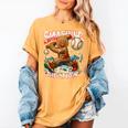Baseball Player Christmas Gingerbread Smashing Through Snow Women's Comfort Colors T-Shirt Mustard Baseball Player Christmas Gingerbread Smashing Through Snow Women's Comfort Colors T-Shirt Mustard