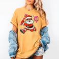 Baseball Santa 67 Baseball Christmas Pajamas Xmas Men Boy 67 Women's Comfort Colors T-Shirt Mustard Baseball Santa 67 Baseball Christmas Pajamas Xmas Men Boy 67 Women's Comfort Colors T-Shirt Mustard