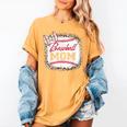 Baseball-Shirt Women Mama Mother Baseball Mom Women's Comfort Colors T-Shirt Mustard