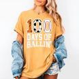 Baseball Soccer Basketball 100 Days Of School Women's Comfort Colors T-Shirt Mustard Baseball Soccer Basketball 100 Days Of School Women's Comfort Colors T-Shirt Mustard