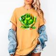 Baseball St Patricks Day Carnival Party Ice Cream Drip Boys Women's Comfort Colors T-Shirt Mustard Baseball St Patricks Day Carnival Party Ice Cream Drip Boys Women's Comfort Colors T-Shirt Mustard