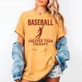 Baseball Tee For Men Women Women's Comfort Colors T-Shirt Mustard