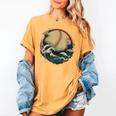 Baseball Waves Ocean Sports Baseball Fans Women's Comfort Colors T-Shirt Mustard