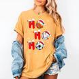 Basketball Baseball Soccer Christmas Ho Ho Ho Santa Xmas Women's Comfort Colors T-Shirt Mustard Basketball Baseball Soccer Christmas Ho Ho Ho Santa Xmas Women's Comfort Colors T-Shirt Mustard