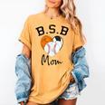 Basketball Soccer Baseball Mom For Women Women's Comfort Colors T-Shirt Mustard Basketball Soccer Baseball Mom For Women Women's Comfort Colors T-Shirt Mustard