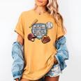 My Boy Might Not Always Swing Baseball Mom Premium Women's Comfort Colors T-Shirt Mustard