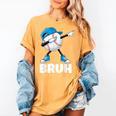 Boys Baseball Graphic Tee Teen Apparel Cute Meme Bruh Women's Comfort Colors T-Shirt Mustard