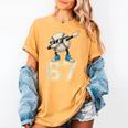 Boys Kids 67 Six Seven Sunglasses Dabbing Baseball Lover Women's Comfort Colors T-Shirt Mustard