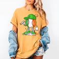Boys St Patricks Day Irish Flag Kids Baseball Ice Cream Drip Women's Comfort Colors T-Shirt Mustard Boys St Patricks Day Irish Flag Kids Baseball Ice Cream Drip Women's Comfort Colors T-Shirt Mustard