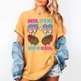 Bruh Its My 67 33 Day Of School Baseball Boys Kids 100th Day Women's Comfort Colors T-Shirt Mustard