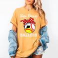 Busy Raising Ballers Baseball Softball Soccer Mom Premium Tri-Blend Women's Comfort Colors T-Shirt Mustard