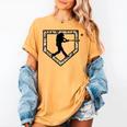 Camo Home Plate Camouflage Baseball Batter Youth Boys Women's Comfort Colors T-Shirt Mustard Camo Home Plate Camouflage Baseball Batter Youth Boys Women's Comfort Colors T-Shirt Mustard