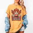 Chinese New Year 2026 Fire Horse Celebration Raglan Baseball Tee Women's Comfort Colors T-Shirt Mustard