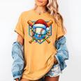 Christmas Baseball Drip For Boys Kids Ice Cream Drip Women's Comfort Colors T-Shirt Mustard