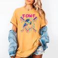 Cool Baseball F Caw F Crow Fcawf Raven Fawk Off Bird Women's Comfort Colors T-Shirt Mustard