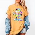 Cute Easter Baseball Ice Cream Boys Girls Kids Women's Comfort Colors T-Shirt Mustard