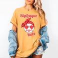 Cute Love Baseball BigLeague Babe Hot Baseball Mom Women's Comfort Colors T-Shirt Mustard Cute Love Baseball BigLeague Babe Hot Baseball Mom Women's Comfort Colors T-Shirt Mustard