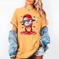 Dabbing Baseball Drip Ice Cream Youth Boy Valentines Day Women's Comfort Colors T-Shirt Mustard