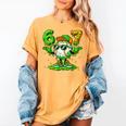 Drip Baseball Irish Shamrock St Patricks Men Boy Kid Women's Comfort Colors T-Shirt Mustard
