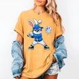 Dripping Drip Baseball Rabbit Bunny Easter Men Boy Kid Women's Comfort Colors T-Shirt Mustard Dripping Drip Baseball Rabbit Bunny Easter Men Boy Kid Women's Comfort Colors T-Shirt Mustard